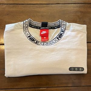 Nike - AIRMAX men’s off white t-shirt size large. Discontinued design from 2017